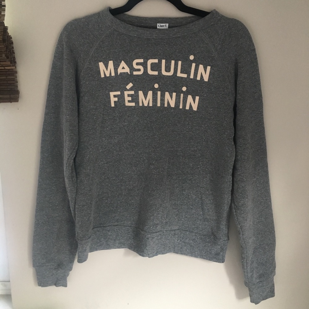 Clare V. Sweatshirt, S